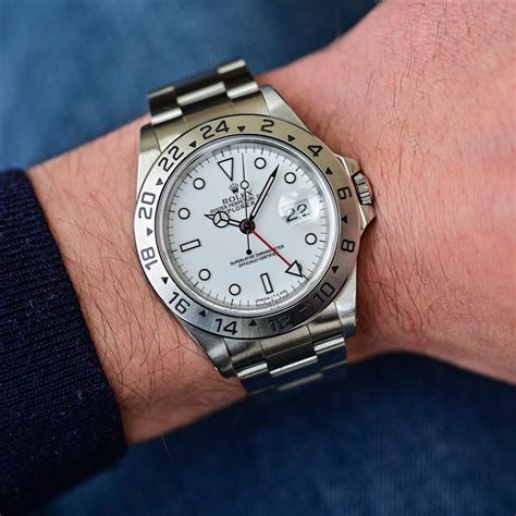 rolex explorer ii polar white 16570|Rolex Explorer II 16570 investment.